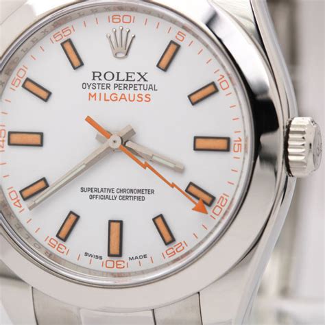 rolex anti magnetic|rolex milgauss 40mm.